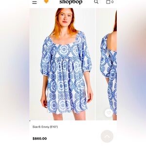 Borgo de Nor Eta dress Retail $860 NWOT